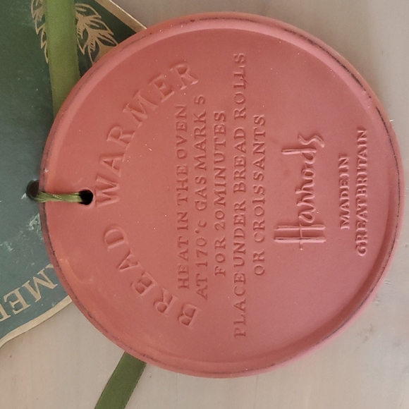Harrods Bread Warmer sourdough Terra Cotta Stone Van Design - Picture 2 of 5